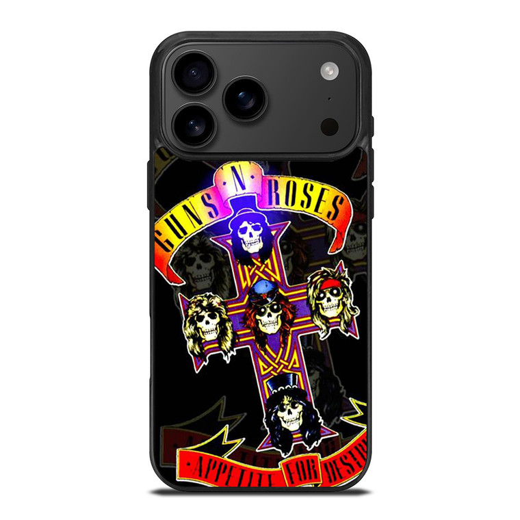 GUNS N ROSES BAND ROCK iPhone 17 Pro Max Case Cover
