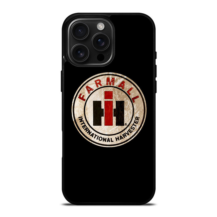 IH INTERNATIONAL HARVESTER FARMALL LOGO iPhone 16 Pro Max Case Cover IH INTERNATIONAL HARVESTER FARMALL LOGO iPhone 16 Pro Max Case Cover