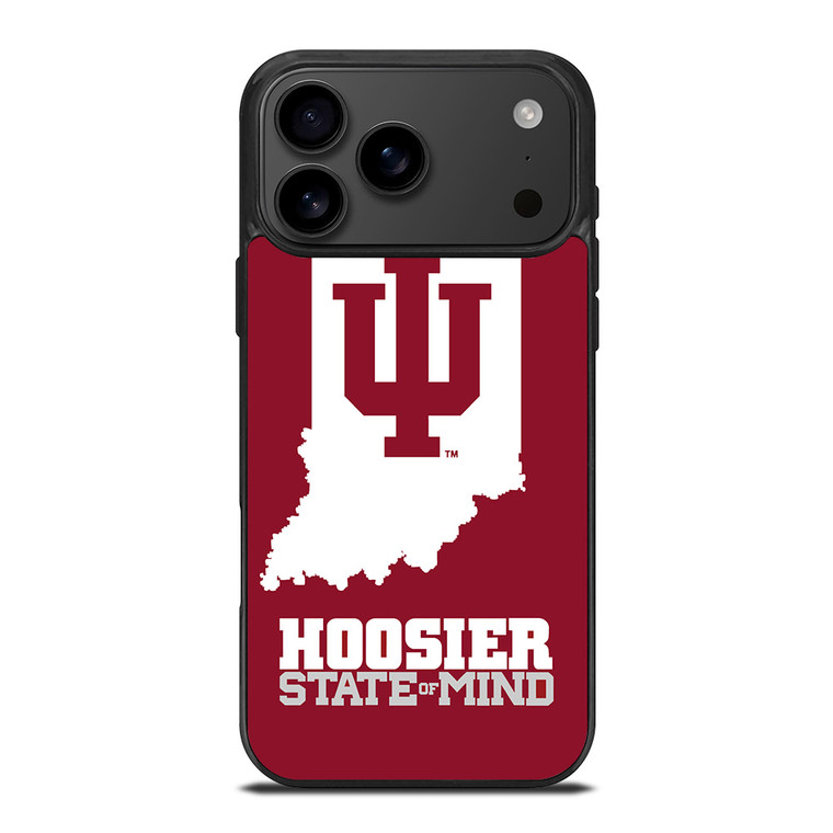 HOOSIER STATE OF MIND INDIANA iPhone 17 Pro Max Case Cover HOOSIER STATE OF MIND INDIANA iPhone 17 Pro Max Case Cover
