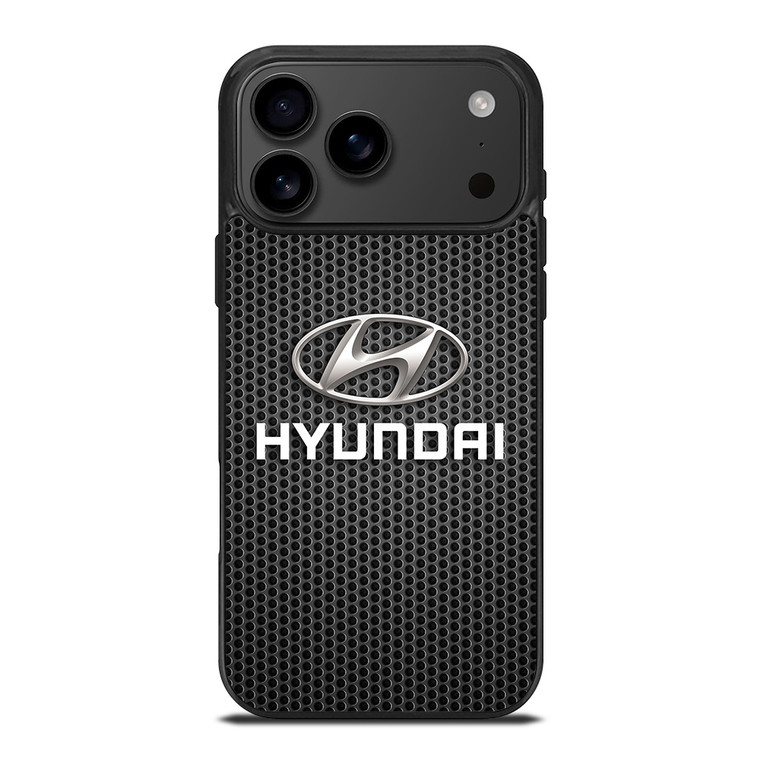 HYUNDAI METAL LOGO iPhone 17 Pro Max Case Cover HYUNDAI METAL LOGO iPhone 17 Pro Max Case Cover