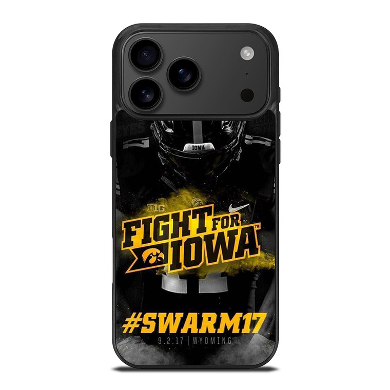 IOWA HAWKEYES LOGO iPhone 17 Pro Max Case Cover IOWA HAWKEYES LOGO iPhone 17 Pro Max Case Cover