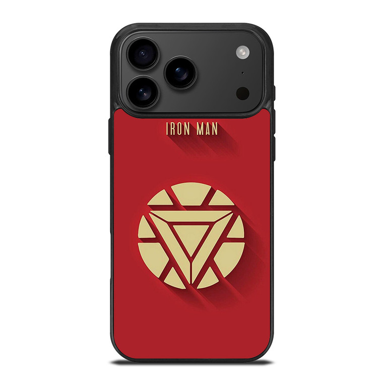 IRON MAN AVENGERS REACTOR LOGO iPhone 17 Pro Max Case Cover IRON MAN AVENGERS REACTOR LOGO iPhone 17 Pro Max Case Cover