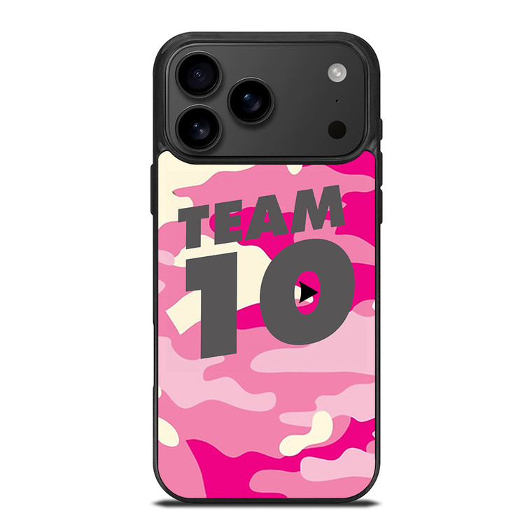 JAKE PAUL TEAM 10 CAMO iPhone 17 Pro Max Case Cover JAKE PAUL TEAM 10 CAMO iPhone 17 Pro Max Case Cover