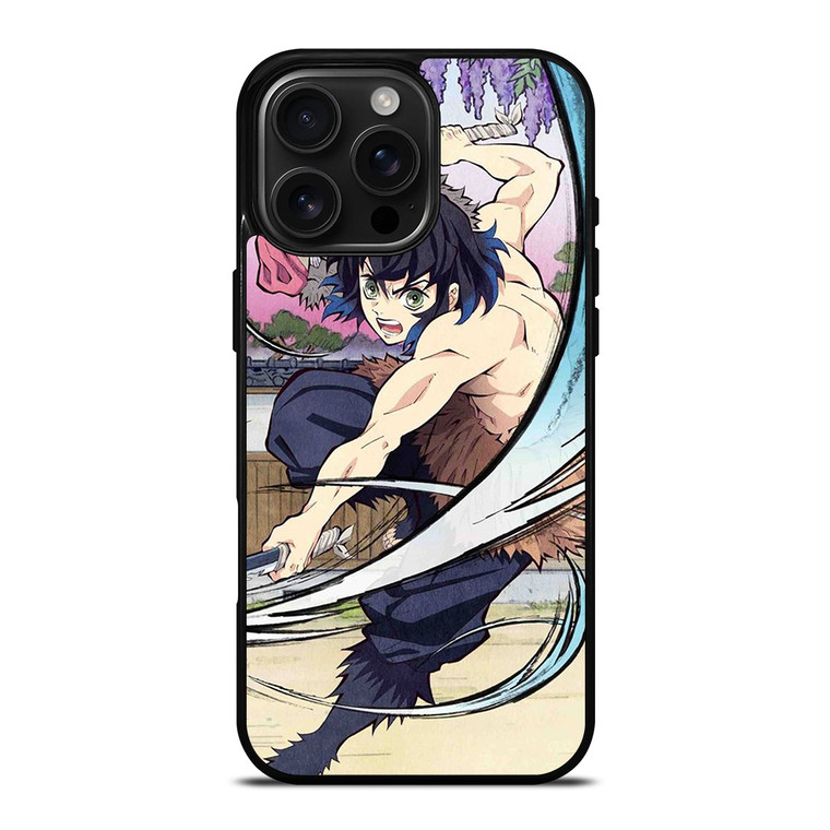 INOSUKE HASHIBIRA DEMON SLAYER iPhone 16 Pro Max Case Cover INOSUKE HASHIBIRA DEMON SLAYER iPhone 16 Pro Max Case Cover