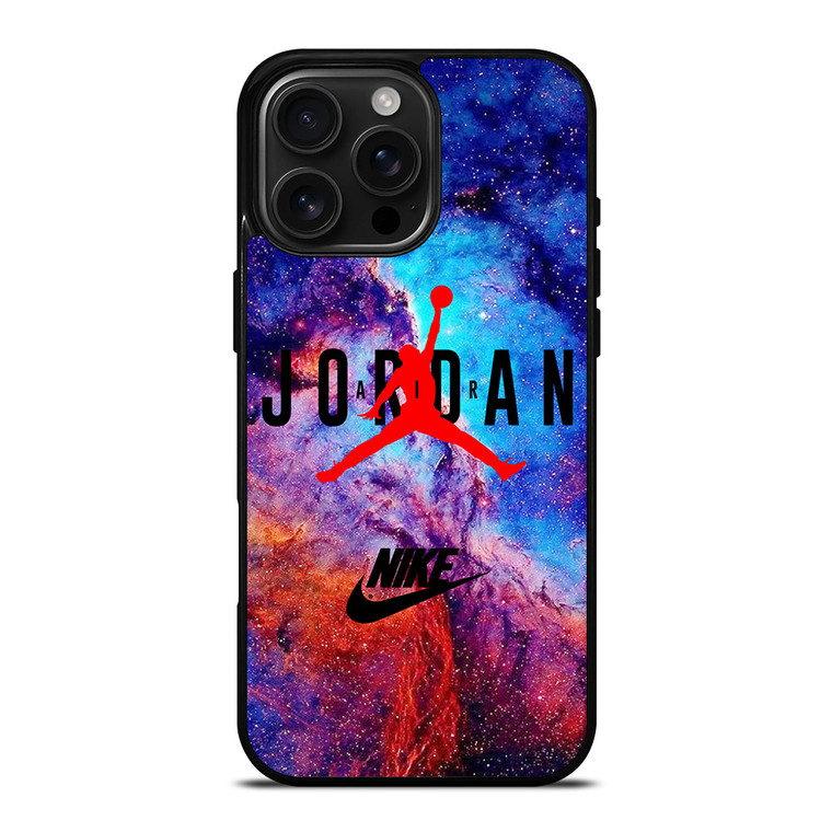 AIR JORDAN NIKE LOGO NEBULA iPhone 16 Pro Max Case Cover