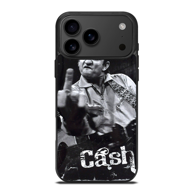 JOHNNY CASH MIDDLE FINGER iPhone 17 Pro Max Case Cover