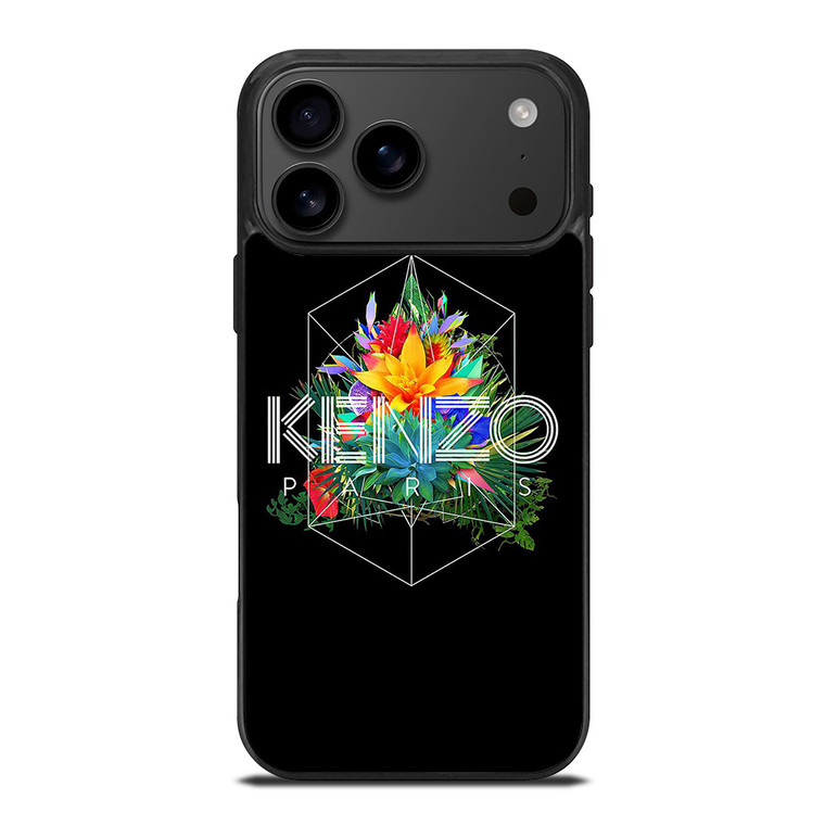 KENZO PARIS FLORAL iPhone 17 Pro Max Case Cover KENZO PARIS FLORAL iPhone 17 Pro Max Case Cover