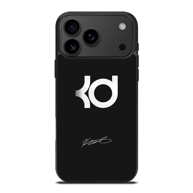KEVIN DURANT KD LOGO SIGNATURE iPhone 17 Pro Max Case Cover KEVIN DURANT KD LOGO SIGNATURE iPhone 17 Pro Max Case Cover