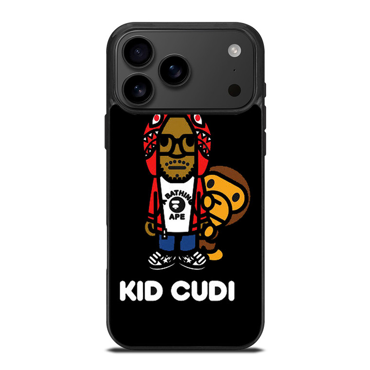 KID CUDI BAPE SHARK iPhone 17 Pro Max Case Cover KID CUDI BAPE SHARK iPhone 17 Pro Max Case Cover
