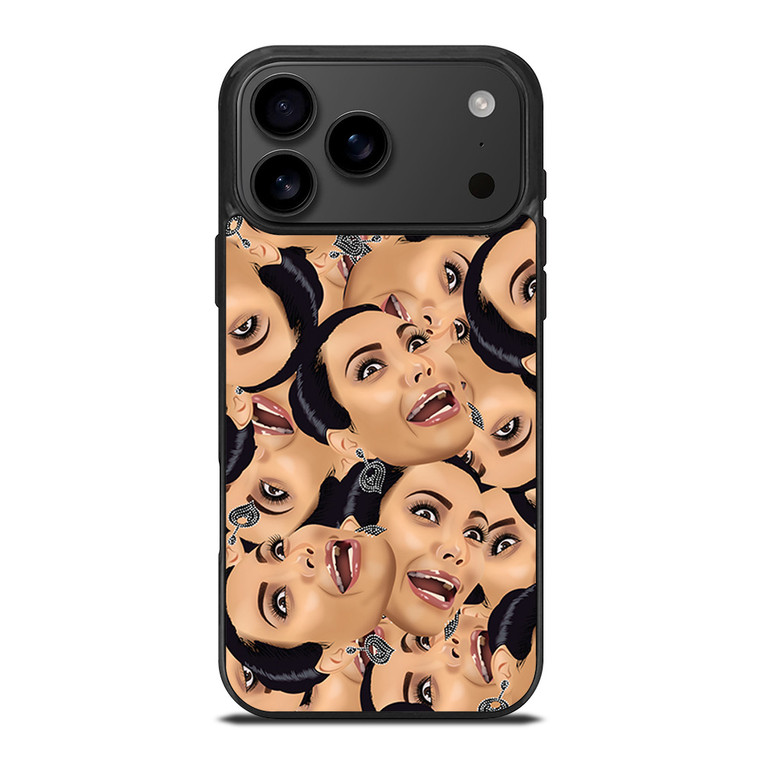 KIM KARDASHIAN KIMOJI iPhone 17 Pro Max Case Cover KIM KARDASHIAN KIMOJI iPhone 17 Pro Max Case Cover