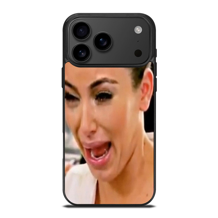 KIM KARDASHIAN UGLY CRYING FACE iPhone 17 Pro Max Case Cover KIM KARDASHIAN UGLY CRYING FACE iPhone 17 Pro Max Case Cover