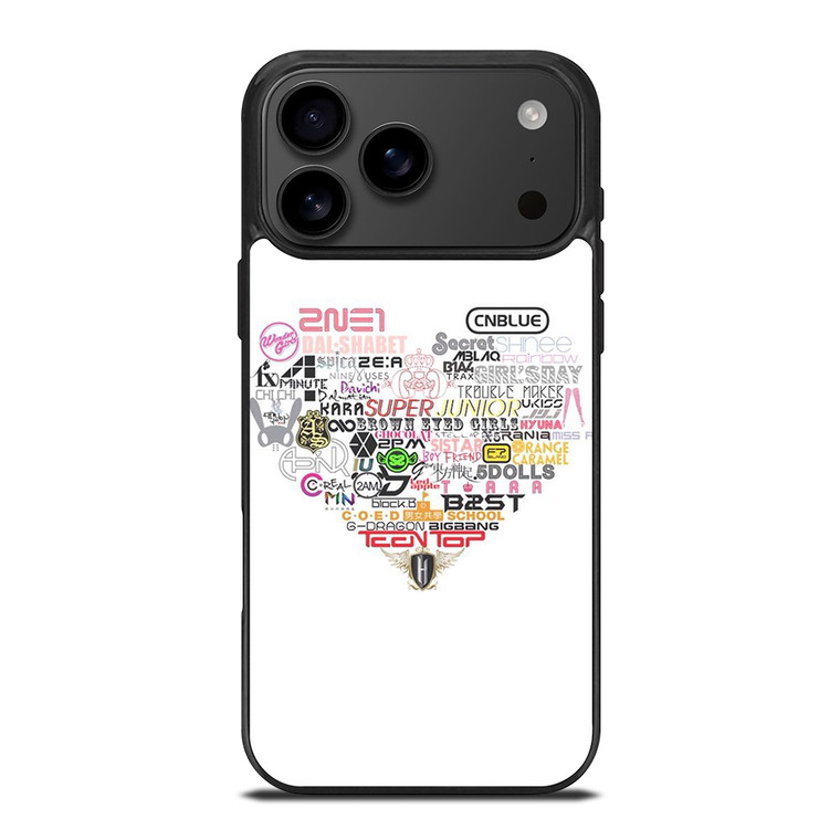 KPOP ALL BAND LOVE iPhone 17 Pro Max Case Cover KPOP ALL BAND LOVE iPhone 17 Pro Max Case Cover