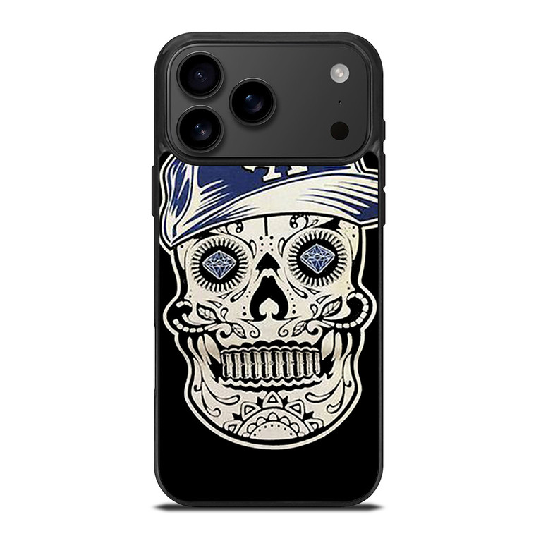 LA LOS ANGELES DODGERS SKULL iPhone 17 Pro Max Case Cover LA LOS ANGELES DODGERS SKULL iPhone 17 Pro Max Case Cover
