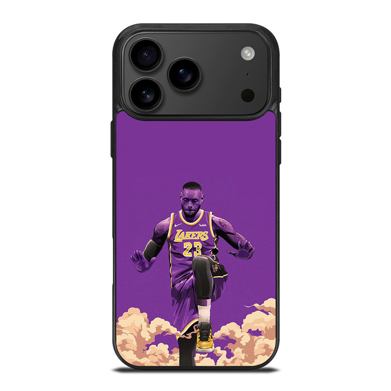 LEBRON JAMES 23 LA LAKERS iPhone 17 Pro Max Case Cover