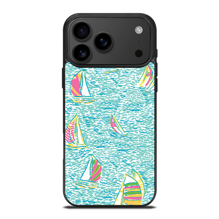 LILLY PULITZER SAILBOAT iPhone 17 Pro Max Case Cover LILLY PULITZER SAILBOAT iPhone 17 Pro Max Case Cover