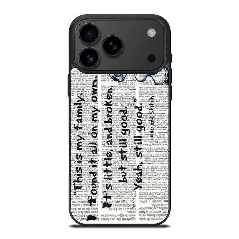 LILO AND STITCH QUOTES Disney iPhone 17 Pro Max Case Cover