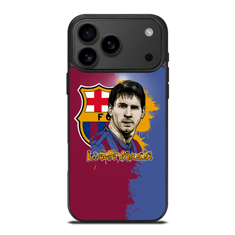 LIONEL MESSI BARCELONA ART iPhone 17 Pro Max Case Cover LIONEL MESSI BARCELONA ART iPhone 17 Pro Max Case Cover