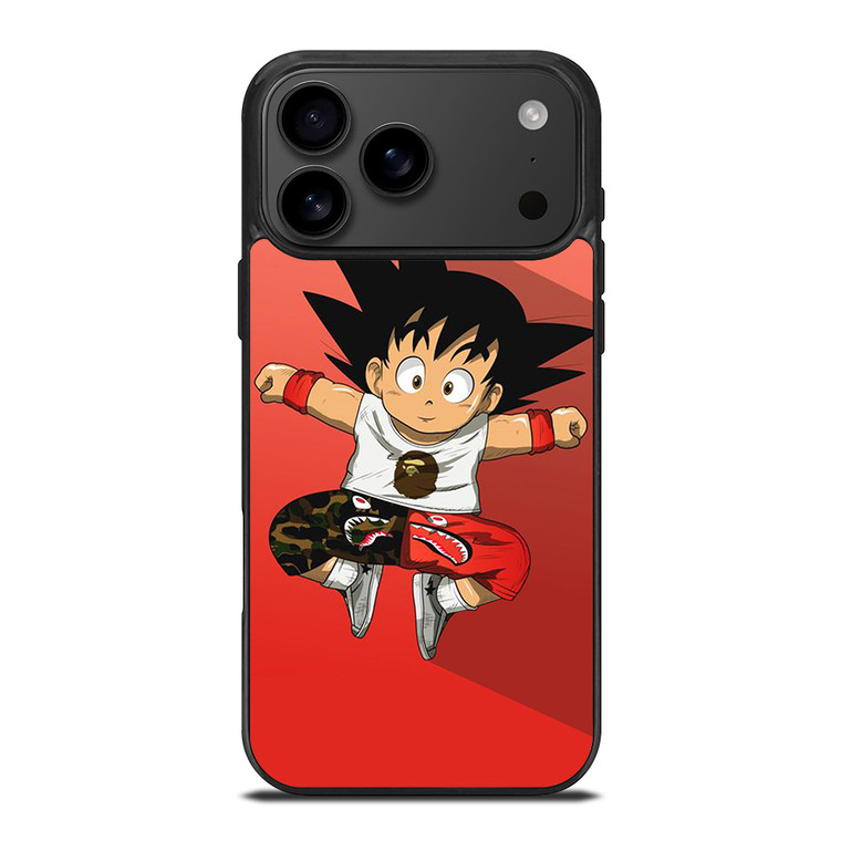 LITTLE SON GOKU CAMO BAPE SHARK iPhone 17 Pro Max Case Cover LITTLE SON GOKU CAMO BAPE SHARK iPhone 17 Pro Max Case Cover