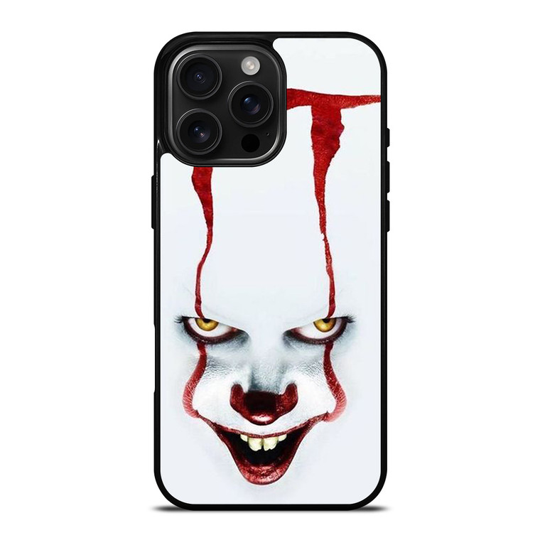 IT PENNYWISE CLOWN iPhone 16 Pro Max Case Cover IT PENNYWISE CLOWN iPhone 16 Pro Max Case Cover