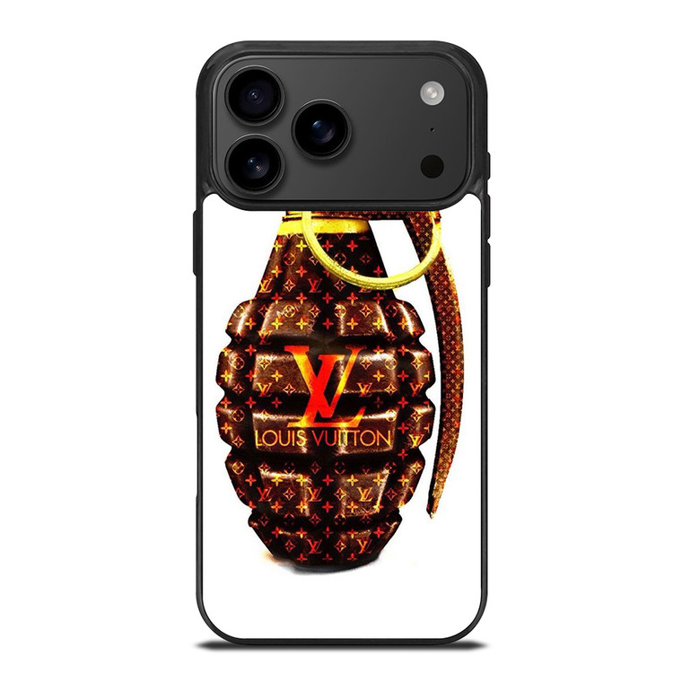 LOUIS VUITTON LV LOGO GOLDEN GRENADE iPhone 17 Pro Max Case Cover LOUIS VUITTON LV LOGO GOLDEN GRENADE iPhone 17 Pro Max Case Cover