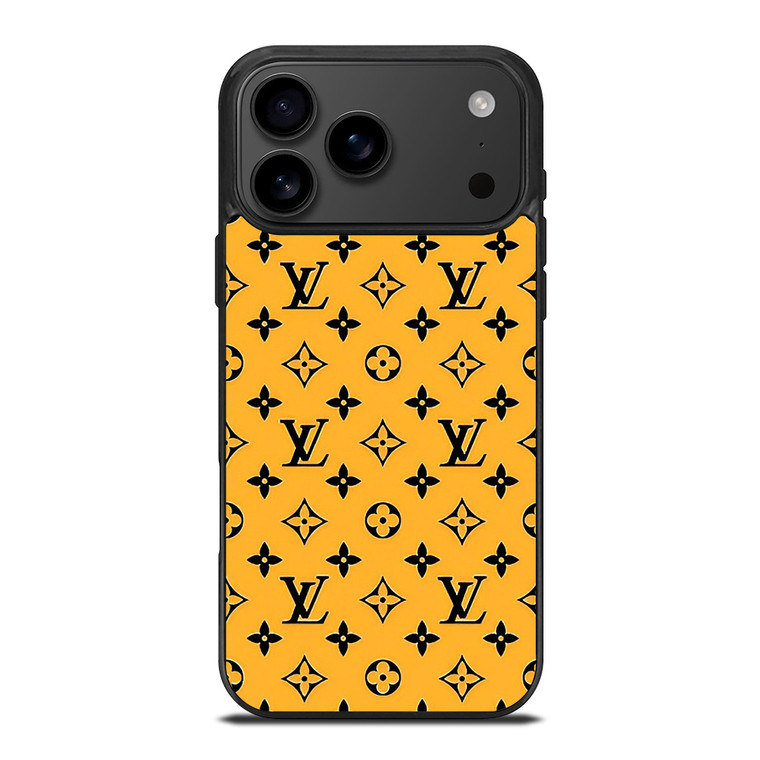 LOUIS VUITTON LV YELLOW PATERN ICON LOGO iPhone 17 Pro Max Case Cover LOUIS VUITTON LV YELLOW PATERN ICON LOGO iPhone 17 Pro Max Case Cover