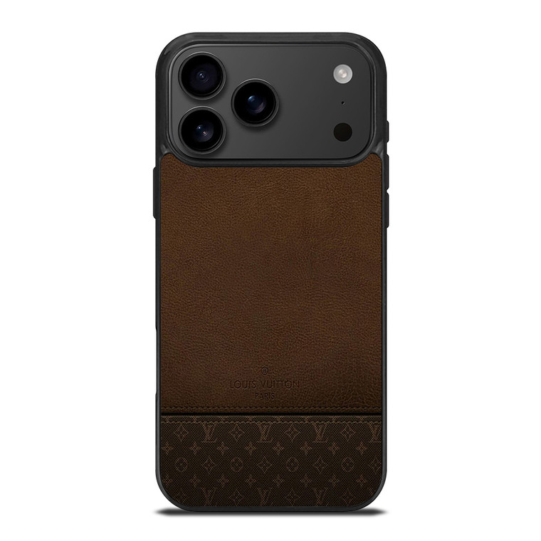 LOUIS VUITTON PARIS LV LOGO LEATHER BAG iPhone 17 Pro Max Case Cover LOUIS VUITTON PARIS LV LOGO LEATHER BAG iPhone 17 Pro Max Case Cover