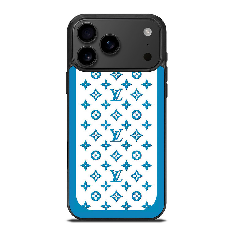 LOUIS VUITTON PATERN ICON LOGO BLUE iPhone 17 Pro Max Case Cover LOUIS VUITTON PATERN ICON LOGO BLUE iPhone 17 Pro Max Case Cover