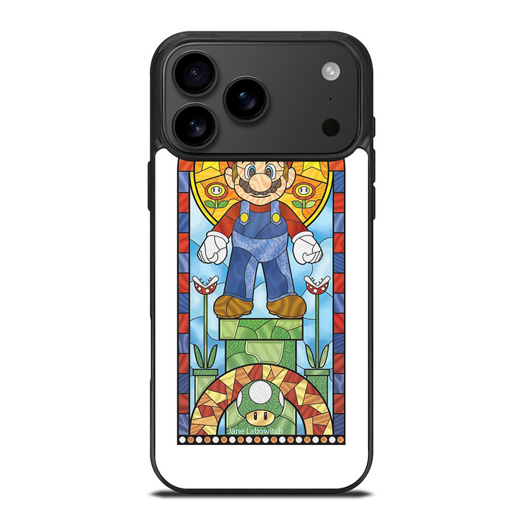 MARIO BROSS NINTENDO GLASS ART iPhone 17 Pro Max Case Cover MARIO BROSS NINTENDO GLASS ART iPhone 17 Pro Max Case Cover