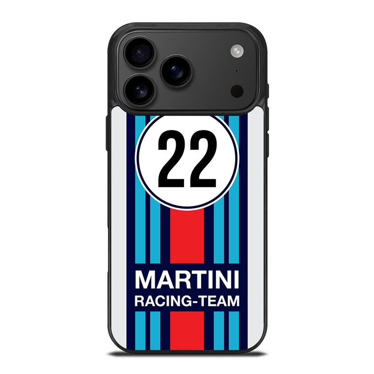 MARTINI RACING TEAM 22 iPhone 17 Pro Max Case Cover MARTINI RACING TEAM 22 iPhone 17 Pro Max Case Cover