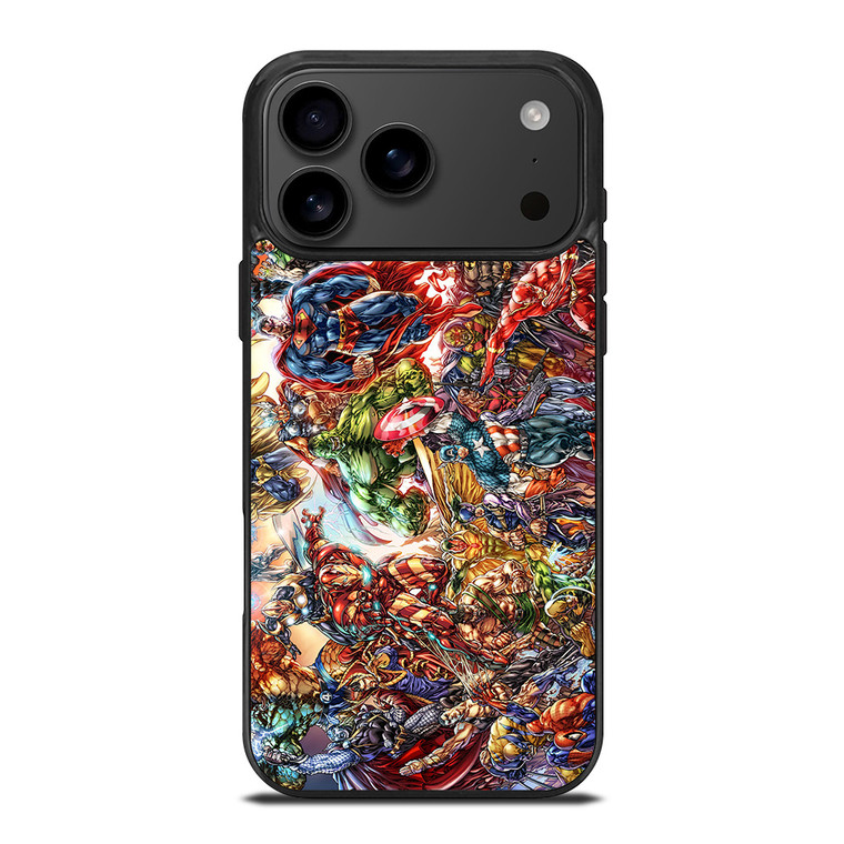MARVEL AND DC SUPERHEROES iPhone 17 Pro Max Case Cover MARVEL AND DC SUPERHEROES iPhone 17 Pro Max Case Cover