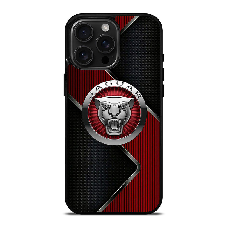 JAGUAR LOGO METAL iPhone 16 Pro Max Case Cover