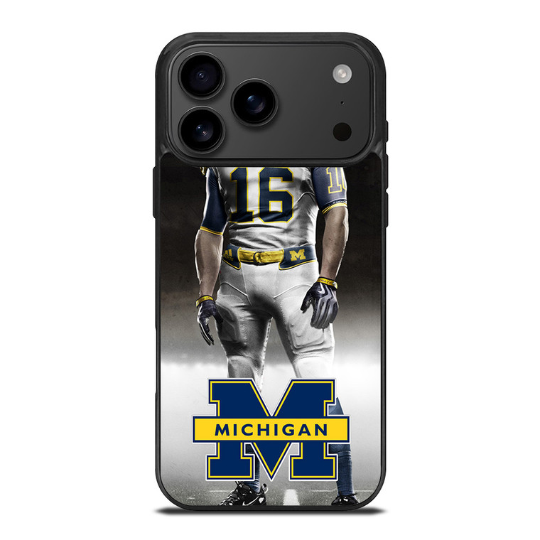 MICHIGAN WOLVERINES iPhone 17 Pro Max Case Cover