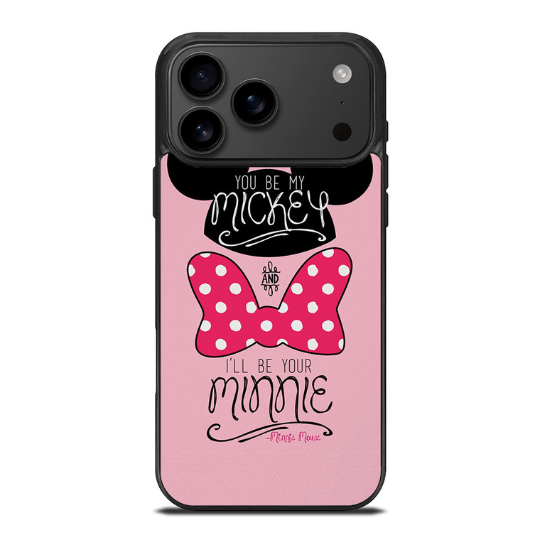 MICKEY MINNIE MOUSE DISNEY QUOTE iPhone 17 Pro Max Case Cover