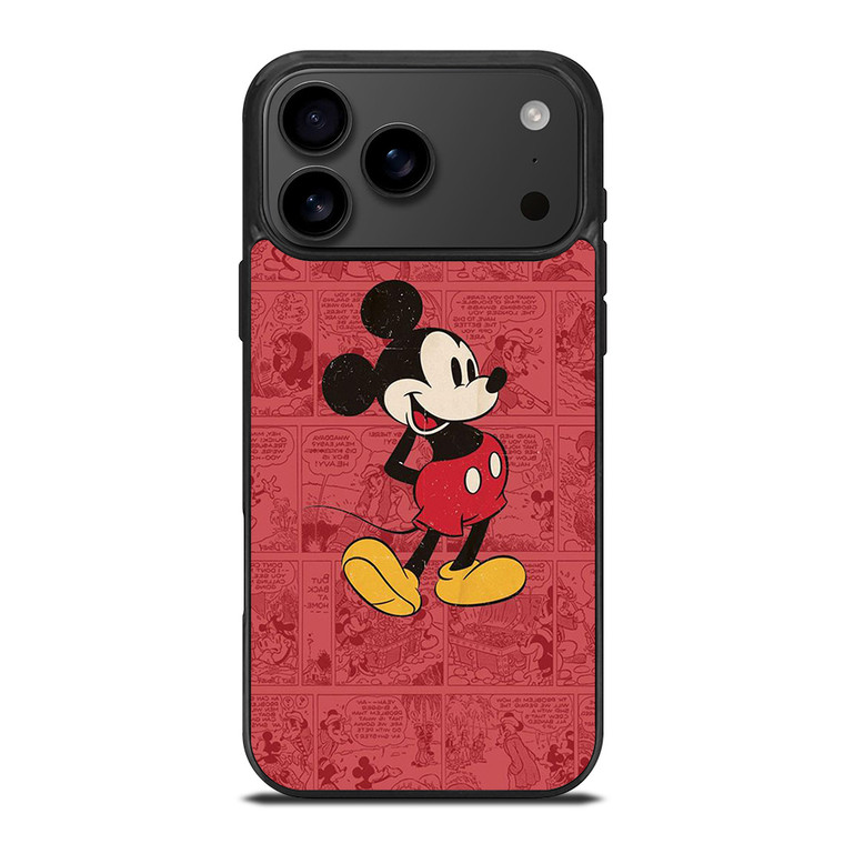 MICKEY MOUSE RETRO COMIC iPhone 17 Pro Max Case Cover MICKEY MOUSE RETRO COMIC iPhone 17 Pro Max Case Cover
