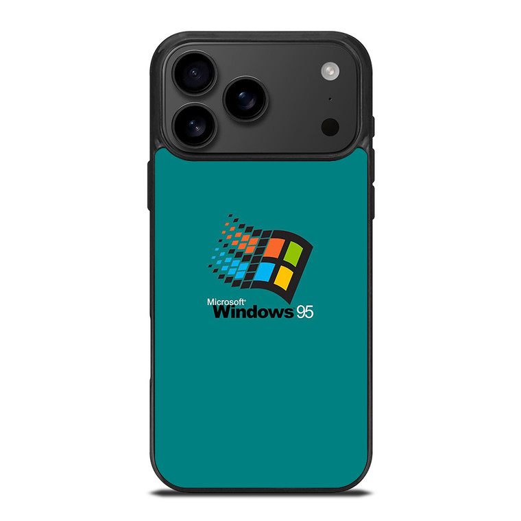 MICROSOFT WINDOWS 95 RETRO LOGO iPhone 17 Pro Max Case Cover