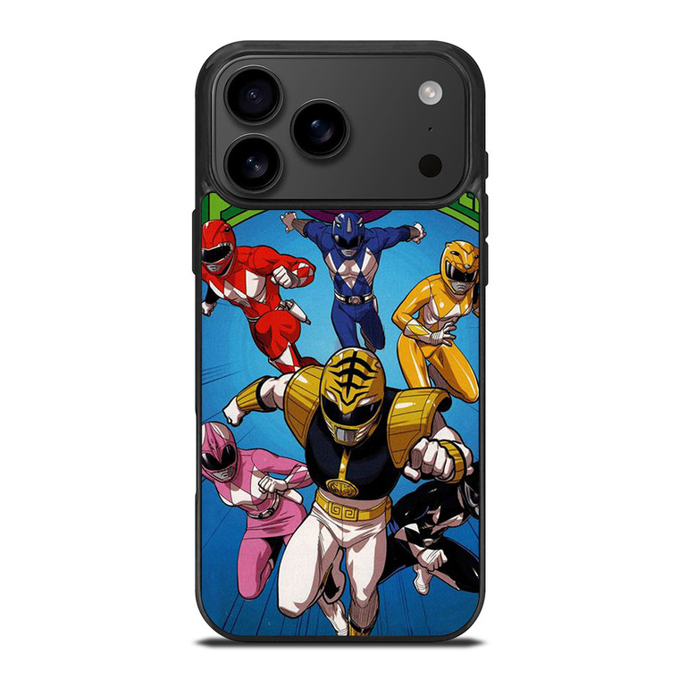 MIGHTY MORPHIN POWER RANGERS CARTOON iPhone 17 Pro Max Case Cover
