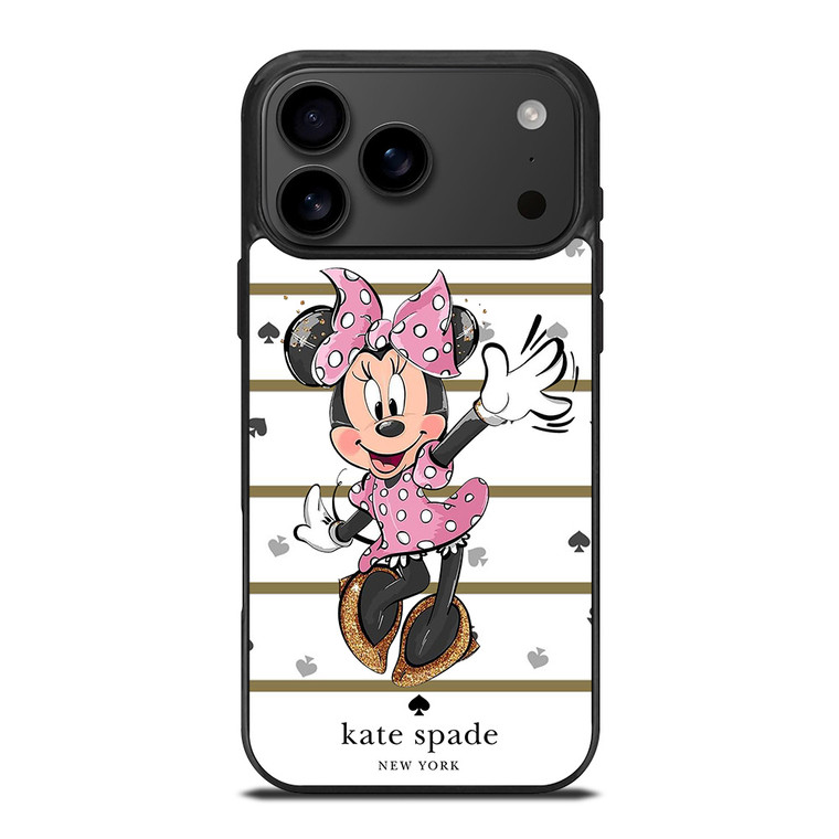 MINNIE MOUSE DISNEY KATE SPADE NEW YORK LOGO iPhone 17 Pro Max Case Cover