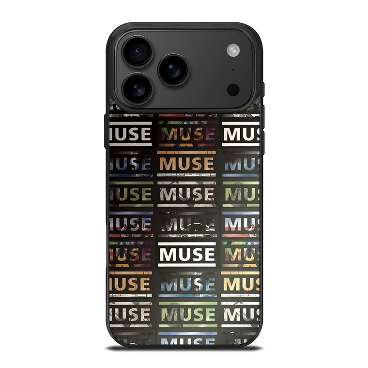 MUSE BAND ROCK LOGO COLLAGE iPhone 17 Pro Max Case Cover