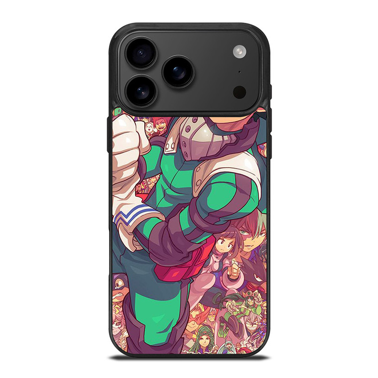 MY HERO ACADEMIA ALL CHARACTER iPhone 17 Pro Max Case Cover