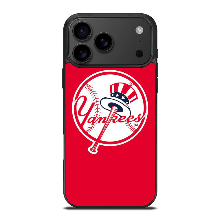 NEW YORK YANKEES BASEBALL CLUB LOGO RED iPhone 17 Pro Max Case Cover