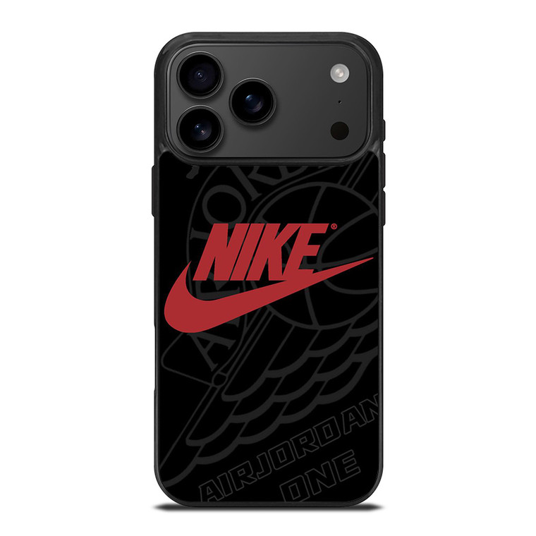NIKE AIR JORDAN ONE LOGO iPhone 17 Pro Max Case Cover