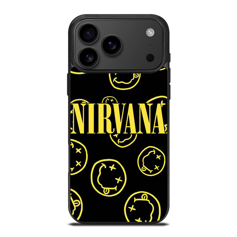 NIRVANA SMILEY COLLAGE iPhone 17 Pro Max Case Cover