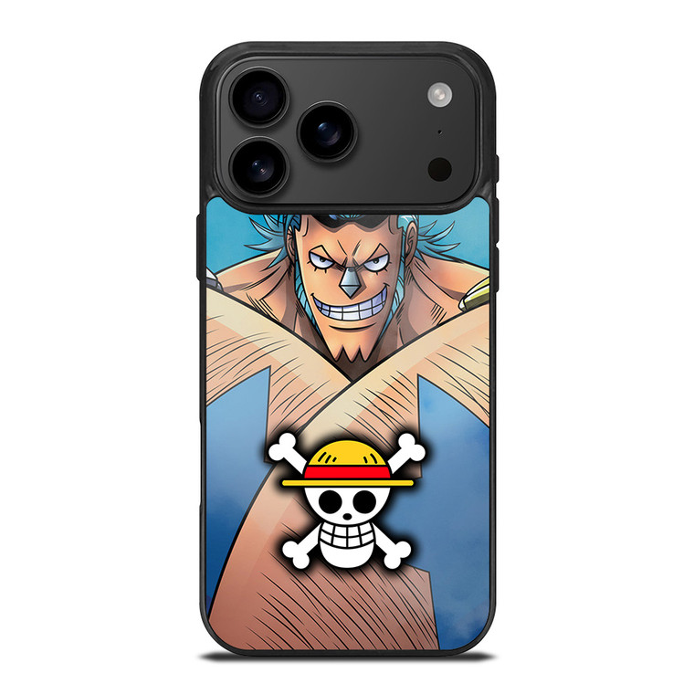 ONE PIECE LOGO CARTOON FRANKY iPhone 17 Pro Max Case Cover