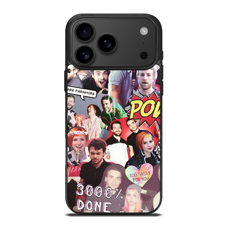 PARAMORE BAND COLLAGE iPhone 17 Pro Max Case Cover PARAMORE BAND COLLAGE iPhone 17 Pro Max Case Cover