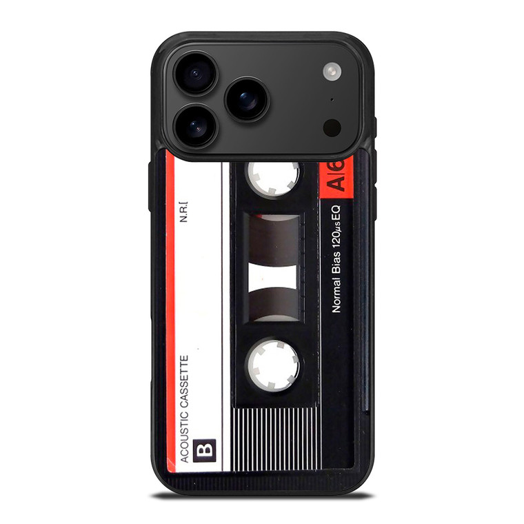 RETRO CASSETE TAPE RETRO iPhone 17 Pro Max Case Cover RETRO CASSETE TAPE RETRO iPhone 17 Pro Max Case Cover