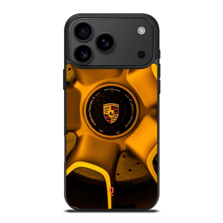 RIM OF PORSCHE CAR LOGO iPhone 17 Pro Max Case Cover