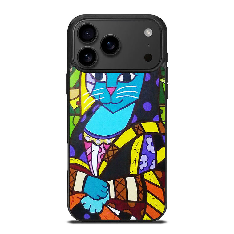 ROMERO BRITTO MONALISA iPhone 17 Pro Max Case Cover