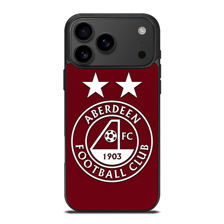 SCOTLAND FOOTBALL CLUB ABERDEEN FC LOGO iPhone 17 Pro Max Case Cover SCOTLAND FOOTBALL CLUB ABERDEEN FC LOGO iPhone 17 Pro Max Case Cover