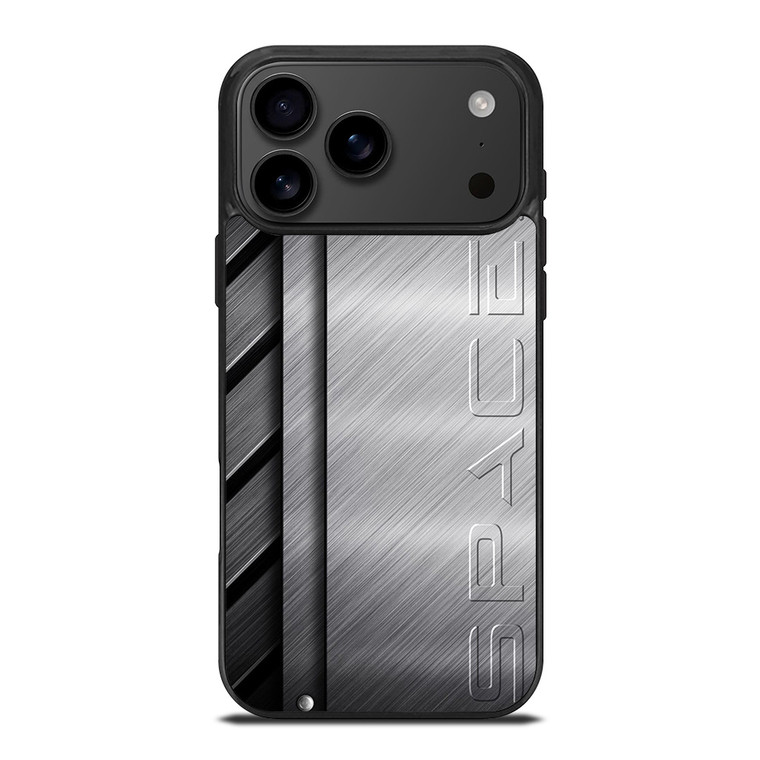SPACE X LOGO METAL PLATE iPhone 17 Pro Max Case Cover