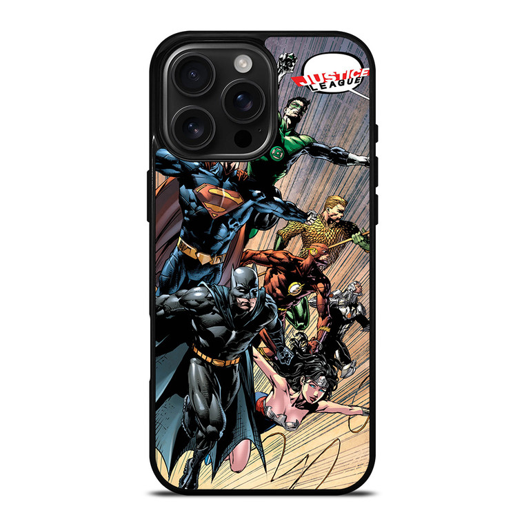 JUSTICE LEAGUE DC SUPERHEROES iPhone 16 Pro Max Case Cover JUSTICE LEAGUE DC SUPERHEROES iPhone 16 Pro Max Case Cover